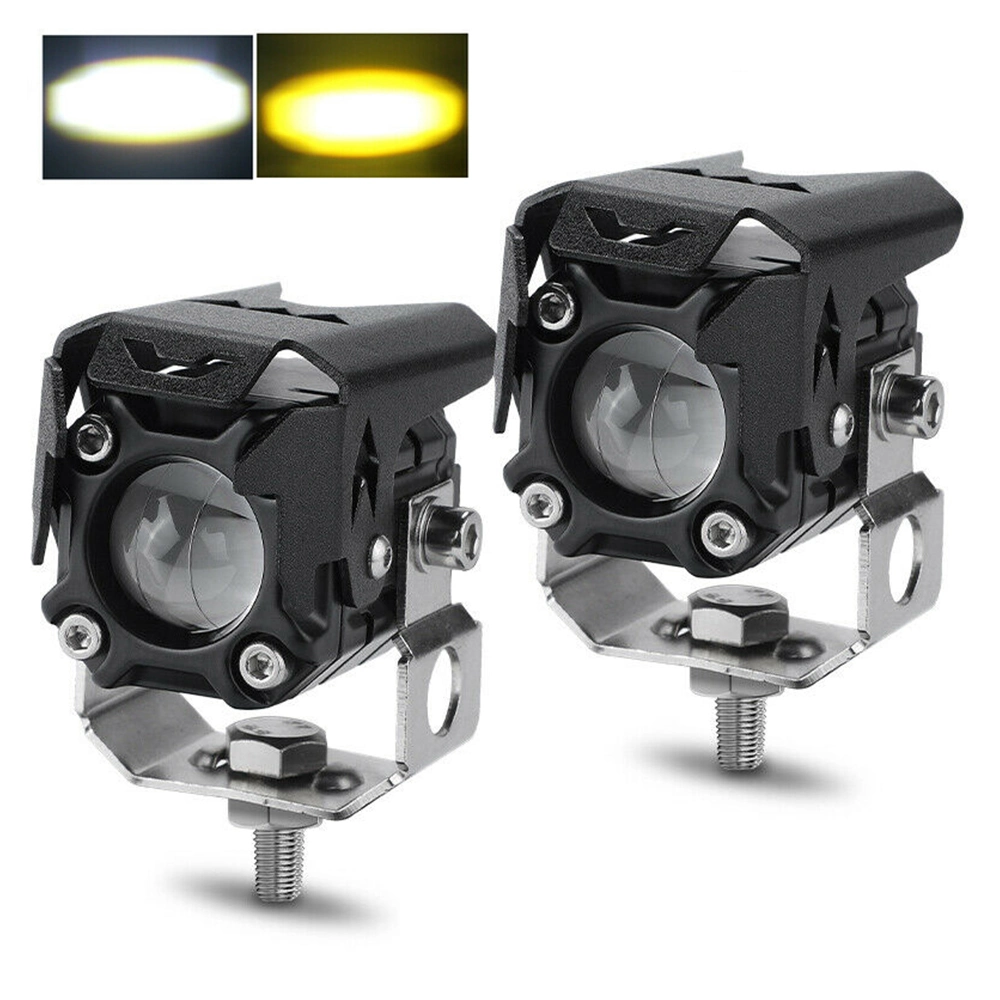 Haz de láser de alta/baja de la luz de LED con lentes Mini la luz de conducción para motocicletas de la luz de LED