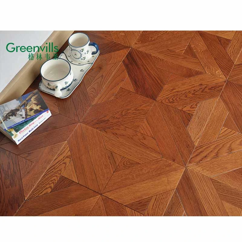White Oak Natural Wooden Floor Parkett and Parquet Wood Flooring