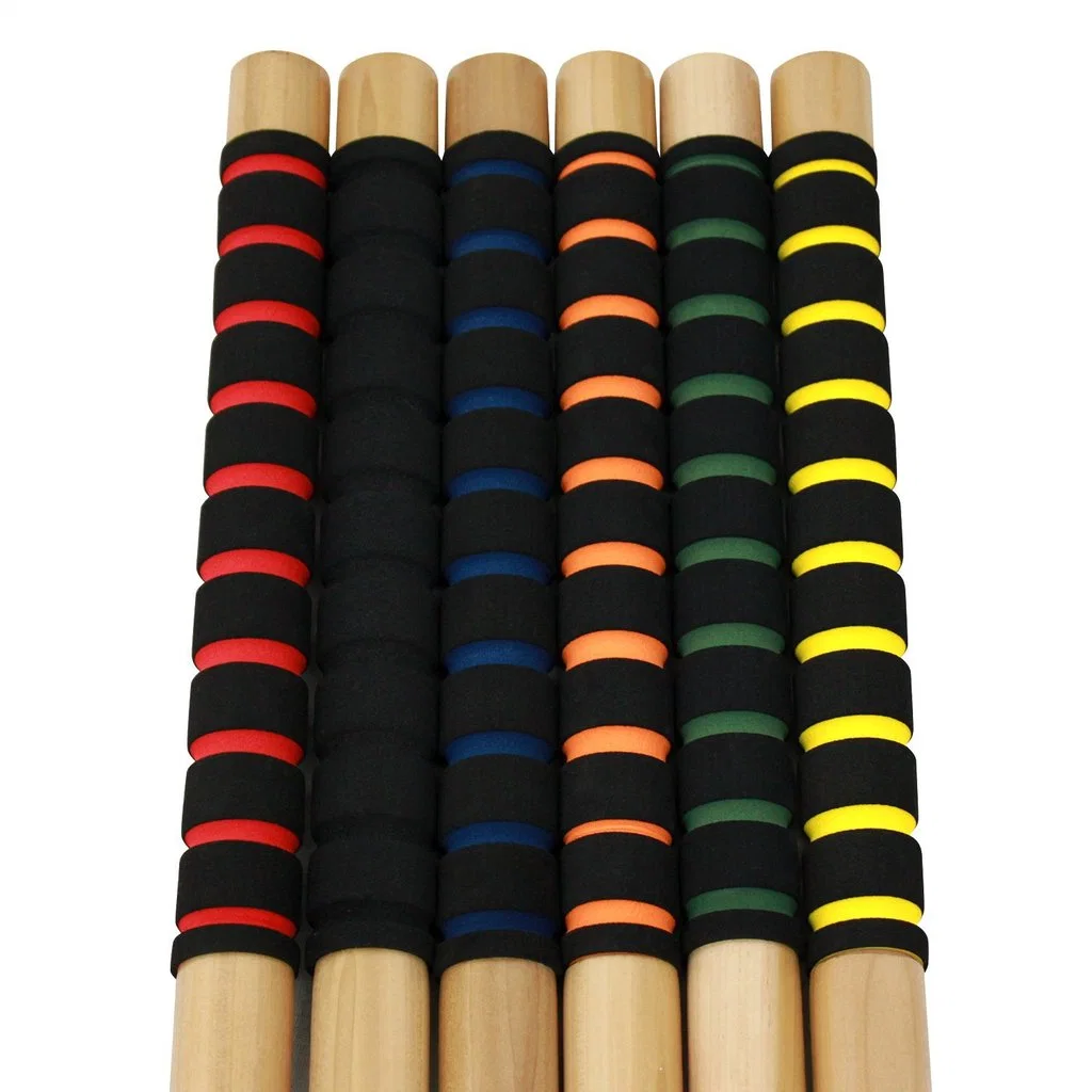 Professional Croquet Set with 6 Mallets for Outdoor Lawn Games