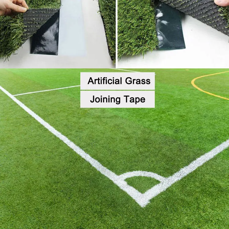 Non Woven Fabric Double Side Artificial Landscape Grass Installati Grass Tape Self Adhesive Synthetic Turf Seaming Non-Woven Tape for Jointing Fixing Green Lawn