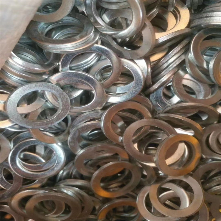 Metal Gasket Flat Pad Square Circular Galvanized Flat Pad Metal Washer Stainless Steel Stamping Accessories Hardware Standard Parts in Stock