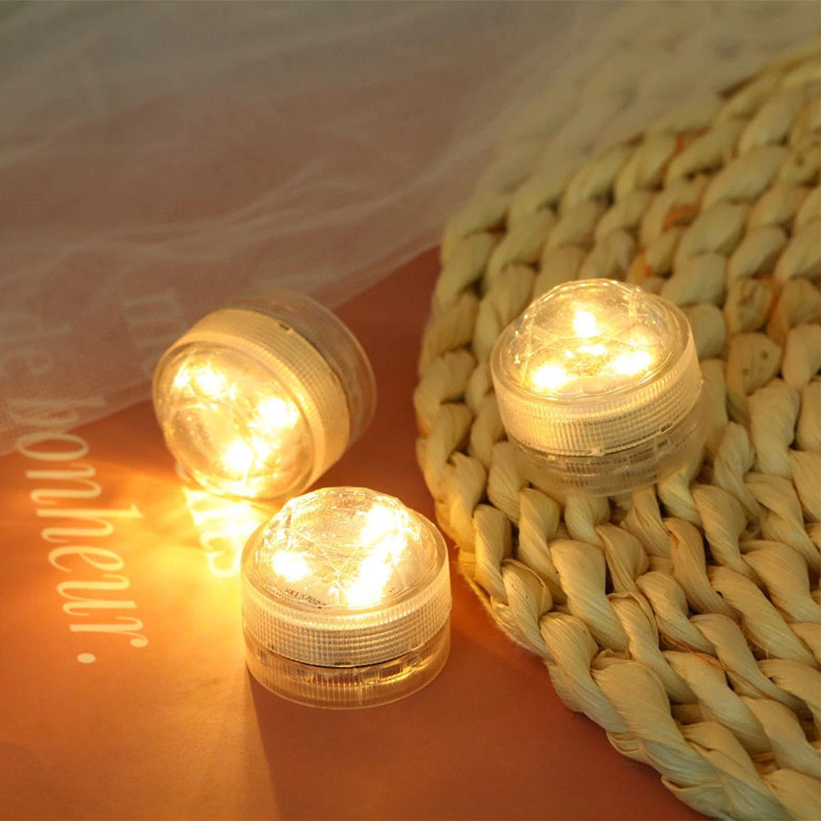 Battery Operated Waterproofed Tea Light LED Candle