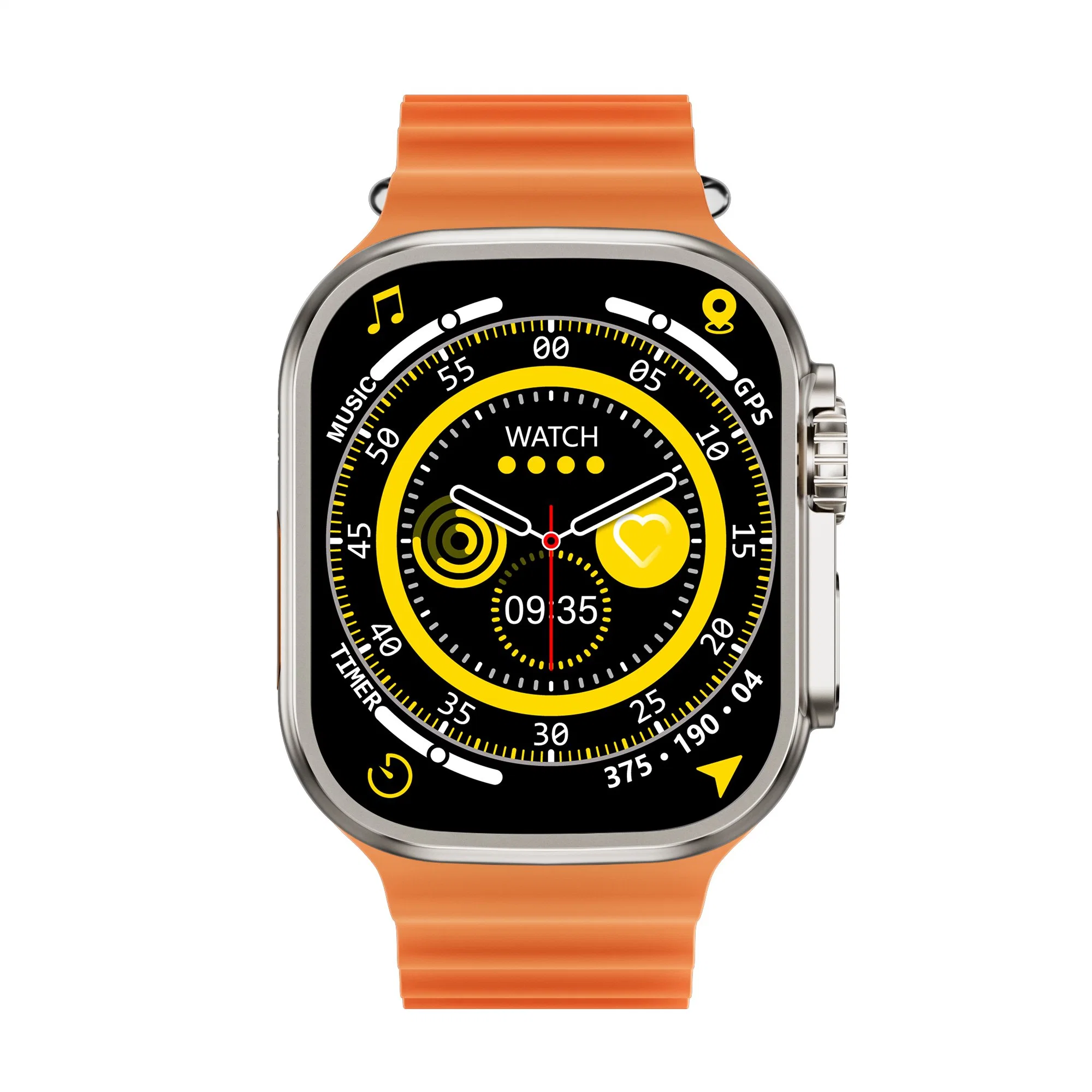 Mayorista/Proveedor de alta calidad baratos personalizados Ws Smartwatch Serie 8 Ultra Ultra Appl Reloj inteligente 8 de 2.2 pulgadas Conexión único