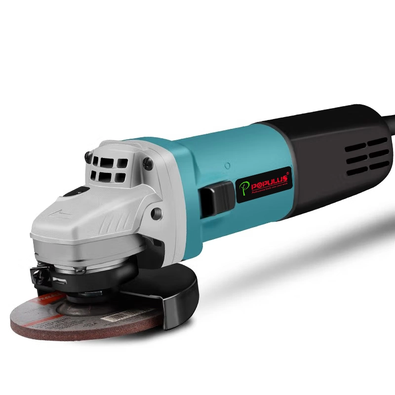 Le Populus nouvelle arrivée de l'angle de qualité industrielle Grinderl Power Tools corps mince meuleuse 850W/11000rpm 100/115mm meuleuse d'angle pour le marché de l'Afrique du Sud