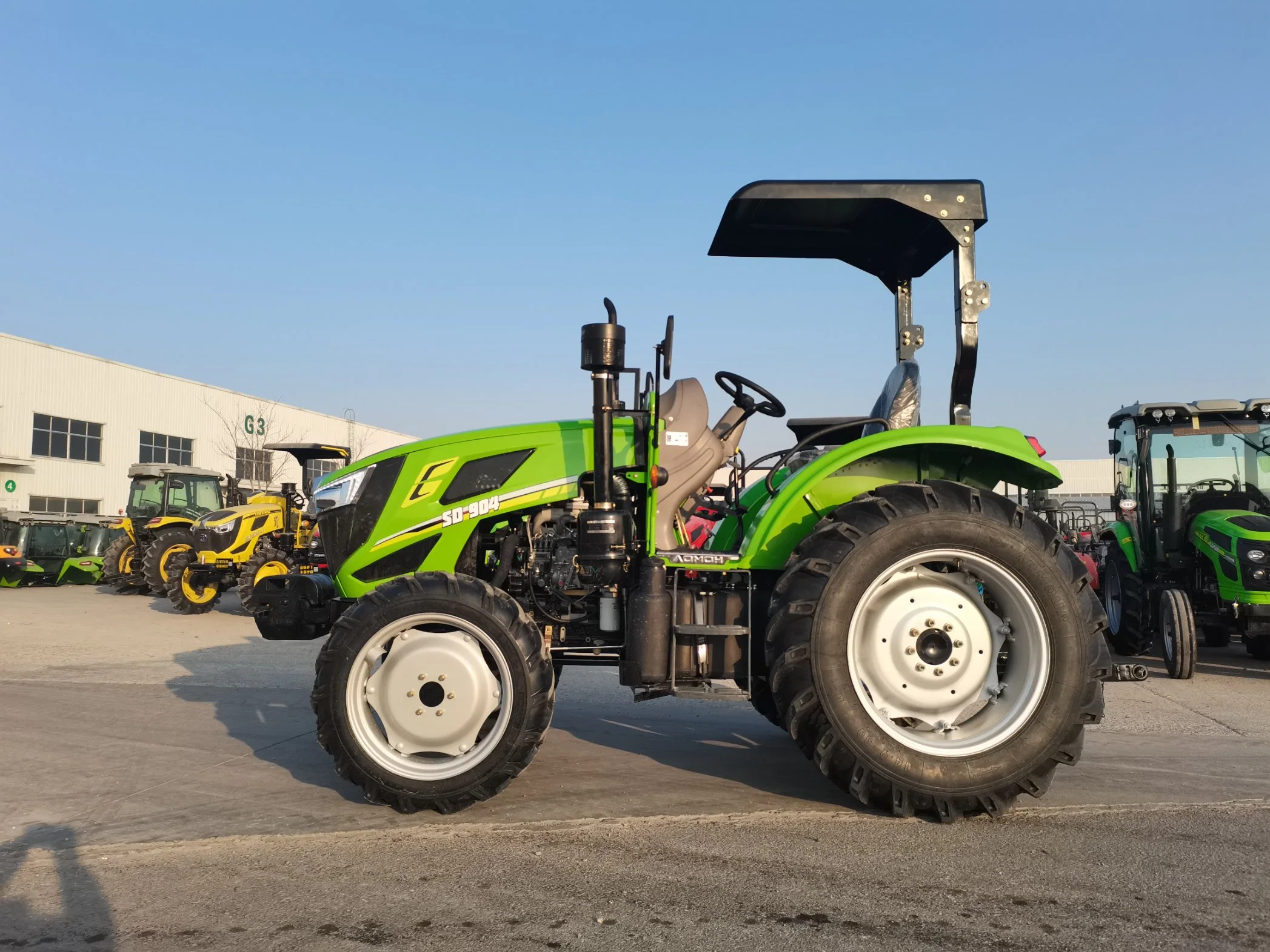 30HP 40HP 4 Wheel Drive Tractor with Front End Loader