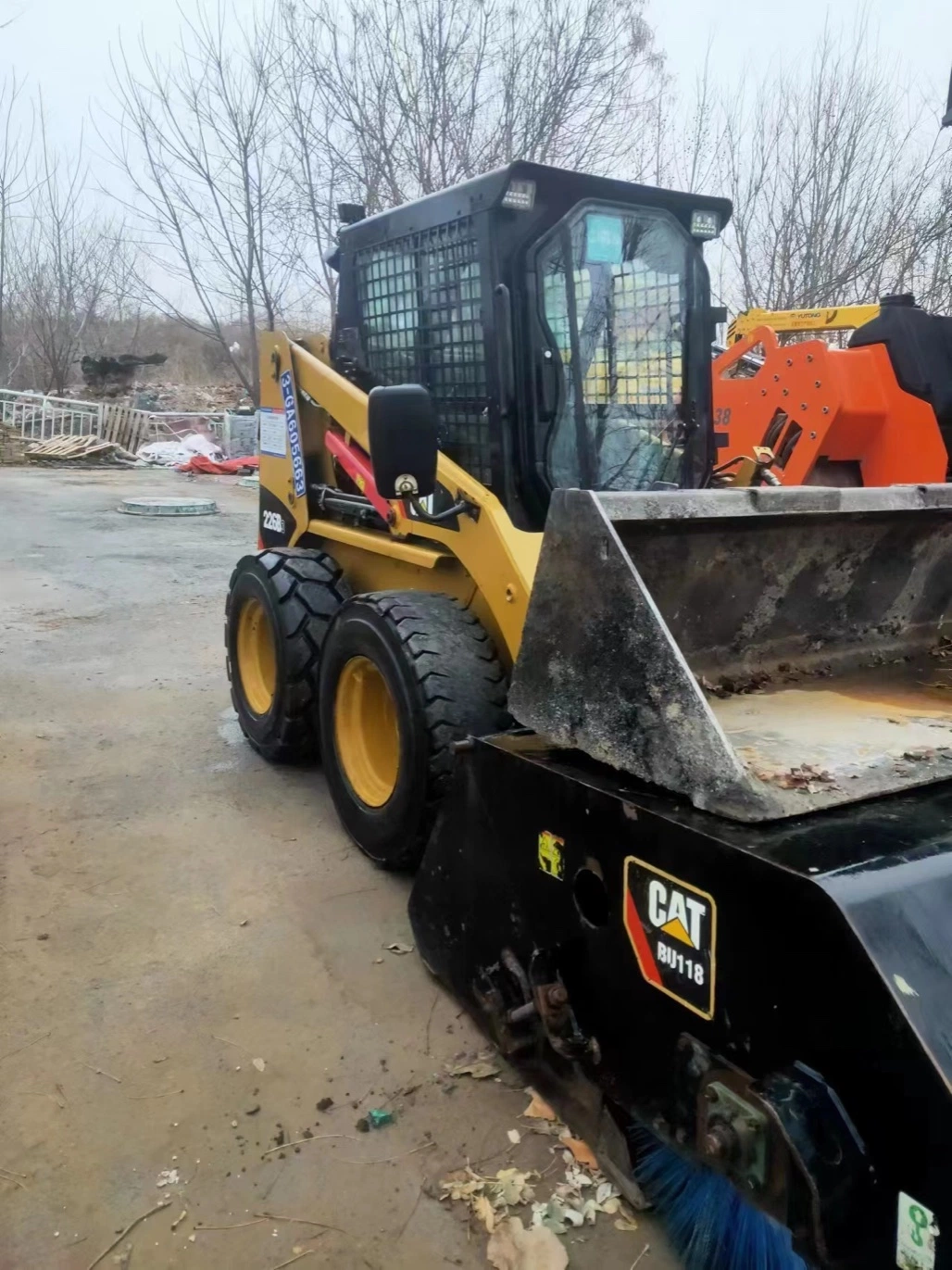 Used Caterpillar 226b Skid Steer Loader Mini Loader