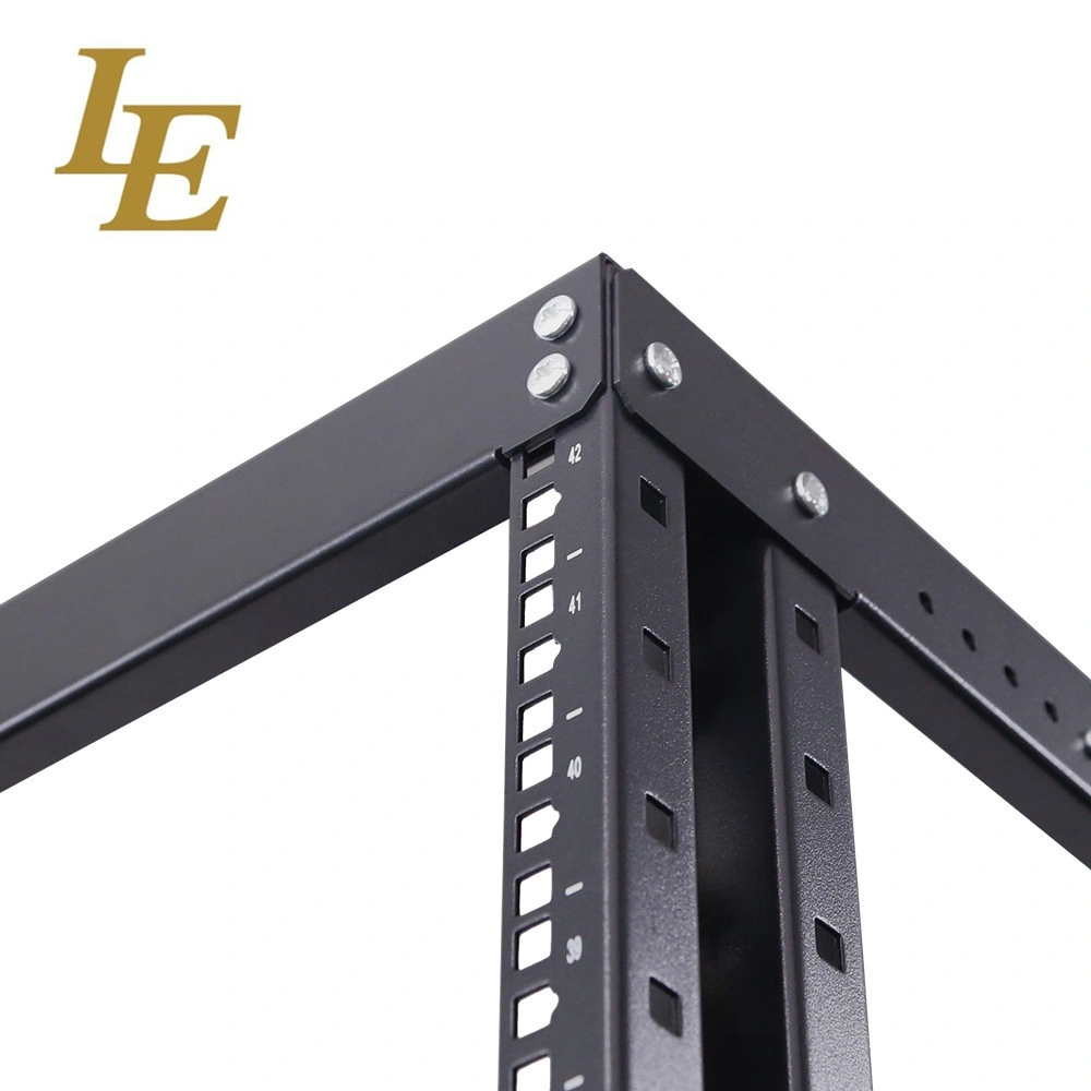 Le Good Quality Flating Packing 42u SPCC Quality 19 Inch Data Open Rack