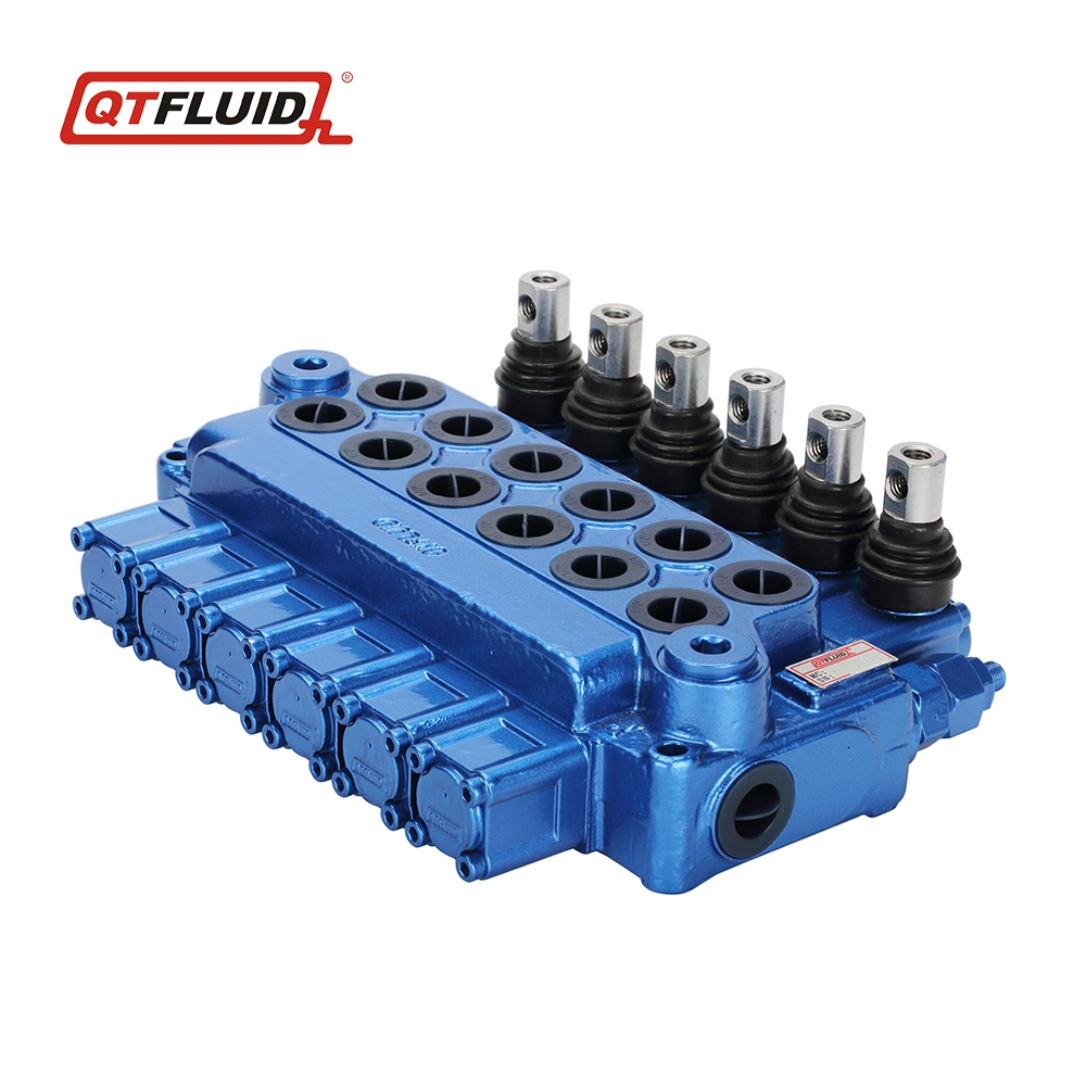Monoblock Type Hydraulic Control Valve Log Splitter Hydraulic Valve Applied in Low Ambient Temperature