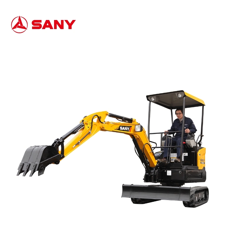 Sany Sy16c 1,75tons Mini Garten Hydraulic Bagger mit einziehbaren Chassis Preis für Verkauf