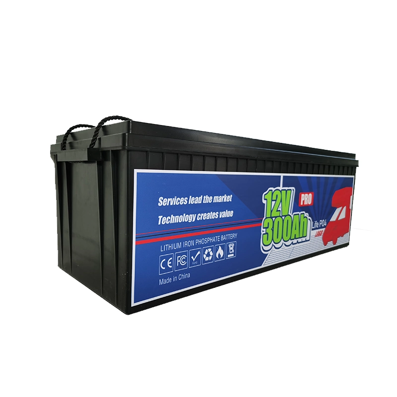 LiFePO4 Pack 12V 300Ah batería de litio LFP Li-ion Powerwall Li-Energy Solar