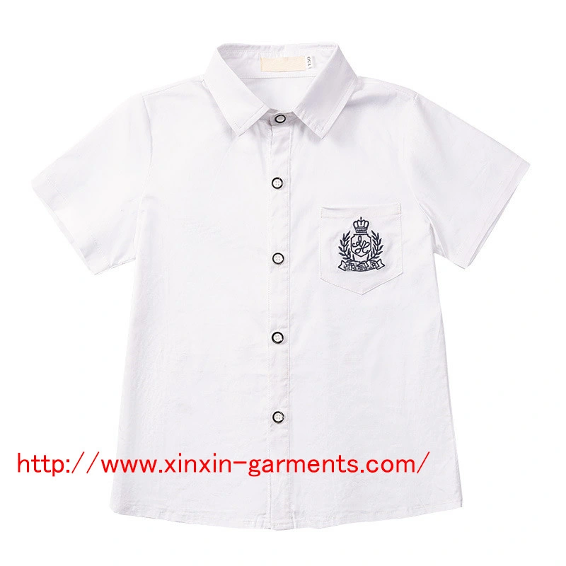 Wholesale/Supplier Cheap Original Factory Custom African School Uniform Primary School and Secondary School Dark Blue Plain Color Boys Shorts (U2314)