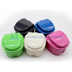 Wholesale/Supplier Retainer Case/ Orthodontic Plastic Boxes / Denture Cleaning Box