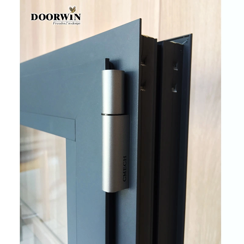 Heat Insulation Soundproof Doorwin Wood Packaging Customized Metal Aluminum Window