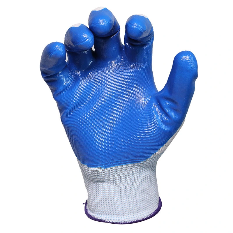 Seamless Knit Nylon Foam Nitrile Coated Safety Work Gloves Ideal for General Purpose, Automotive, Home Improvement, Painting