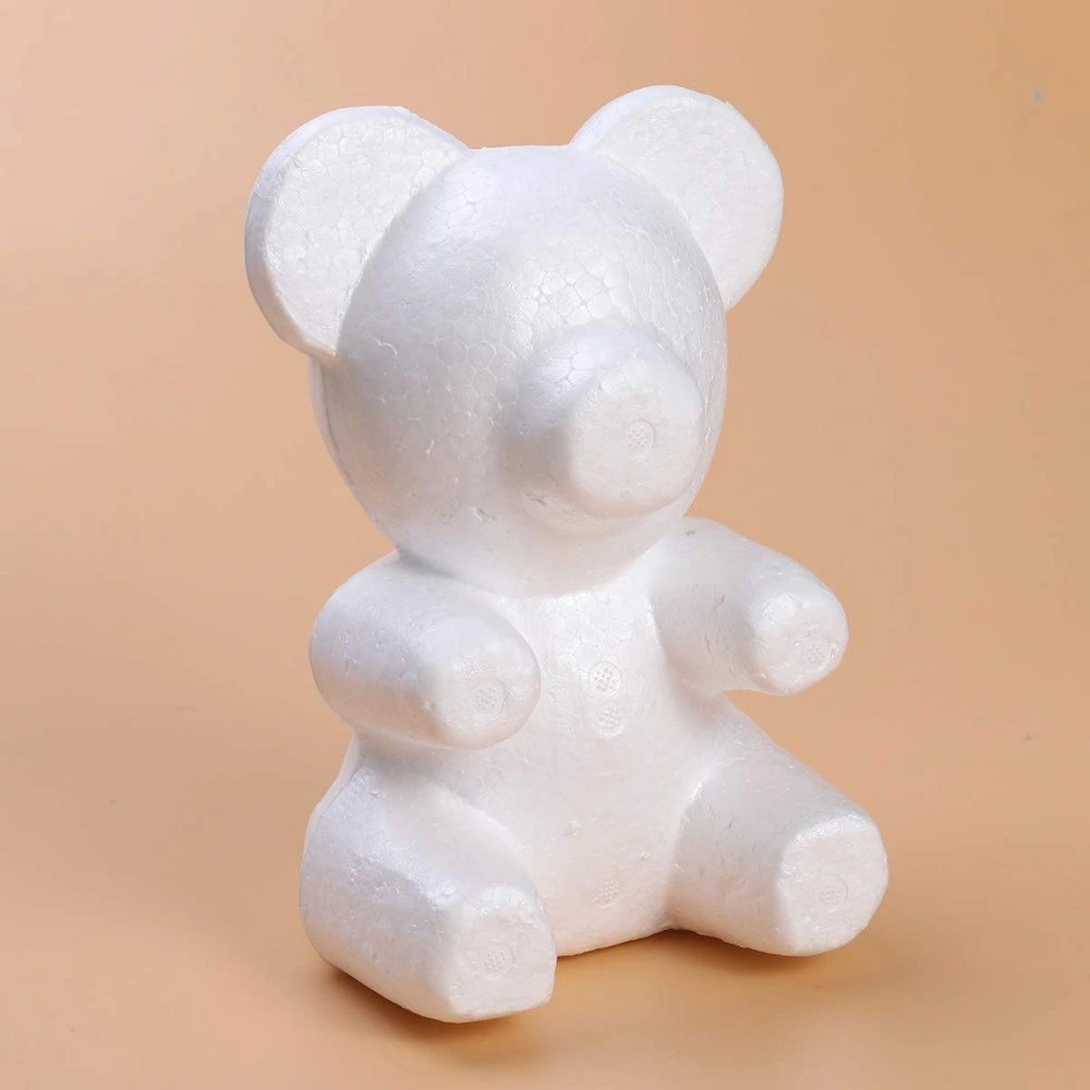 Polystyrene Styrofoam Foam Bear White Craft Foam Balls Craft Wedding Party Decoration Flower