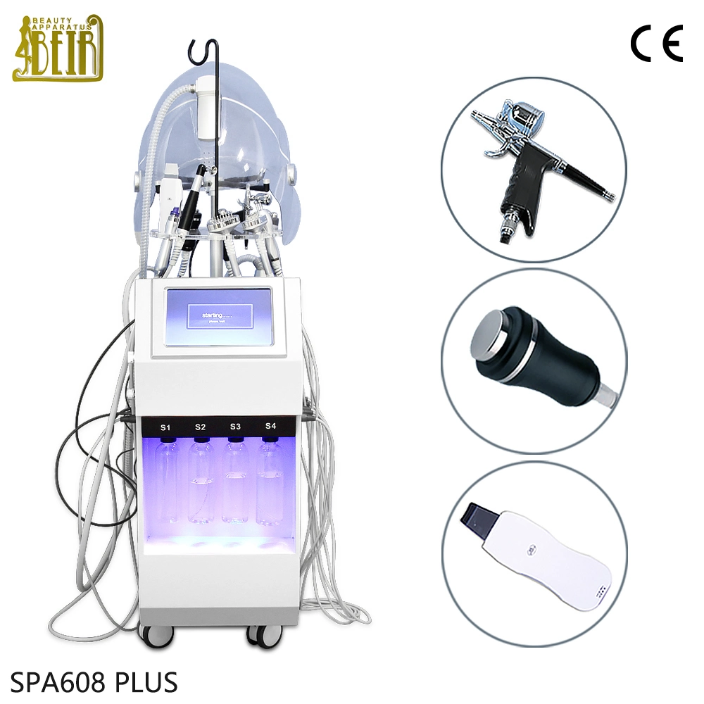 Hydro Microdermabrasion Ultrasonic Skin Care Rejuvenation Hydra Deep Cleaning Facial Beauty Equipmnent