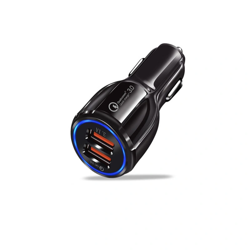 Dual USB Ports Car Charger Quick Charge 3.0 Car Adapter