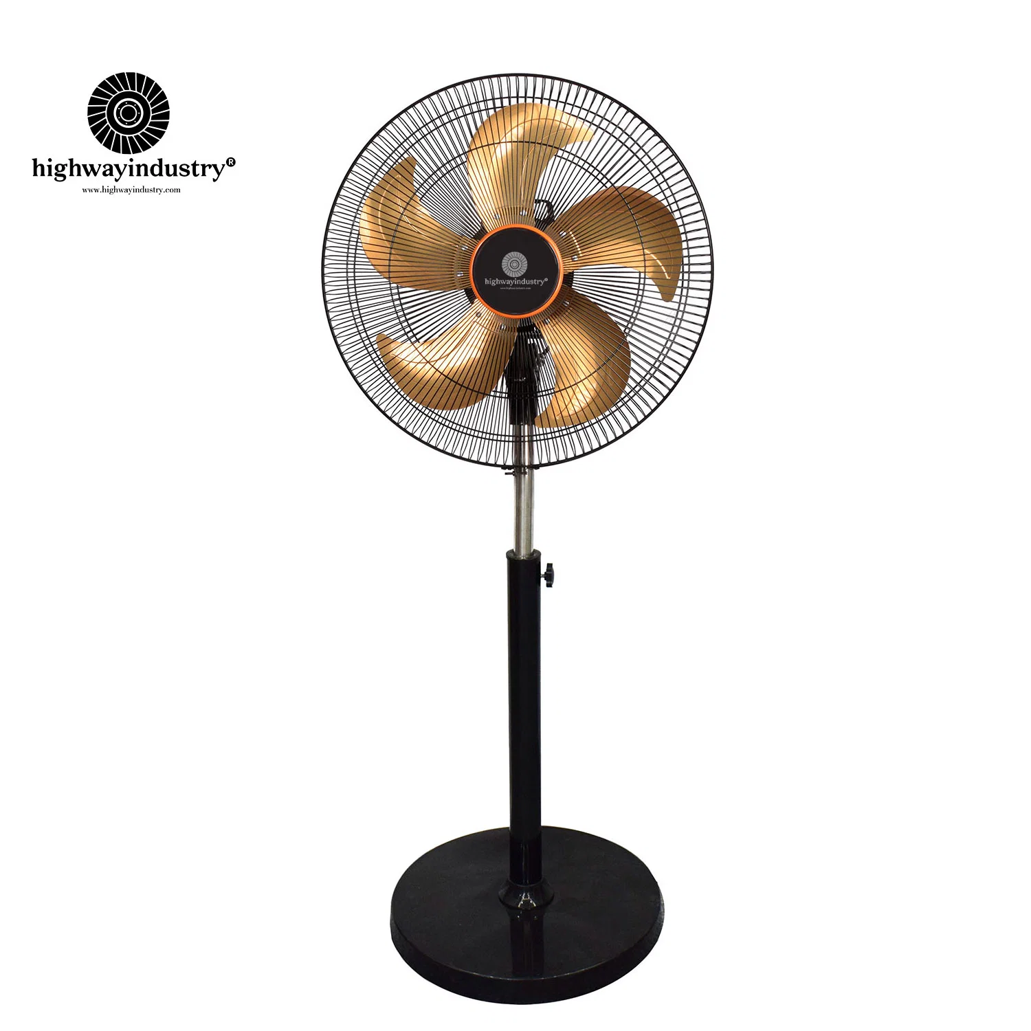 Highway Electric OEM 16 18 20 Inch Sample Customization Air Cooling Standing Pedestal Fan