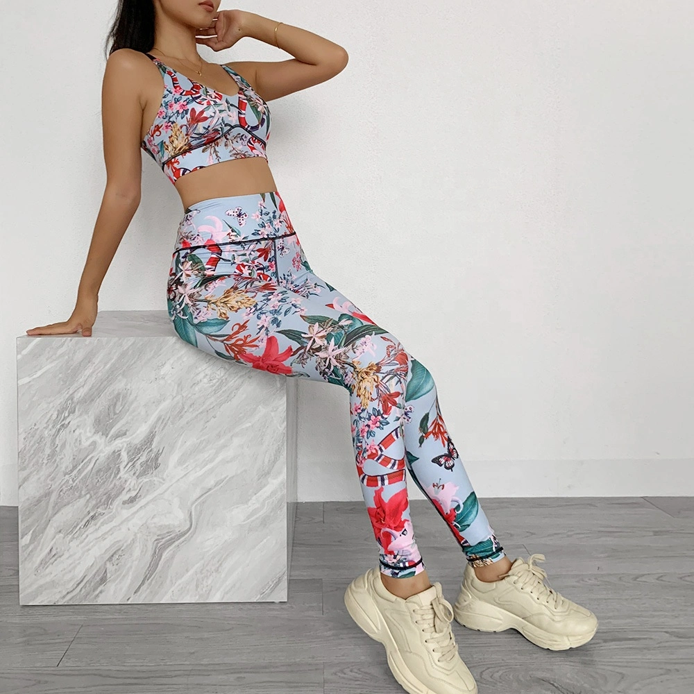 Wholesale/Supplier Custom Sublimation High Waist Leggings Spandex Polyester Yoga Pants