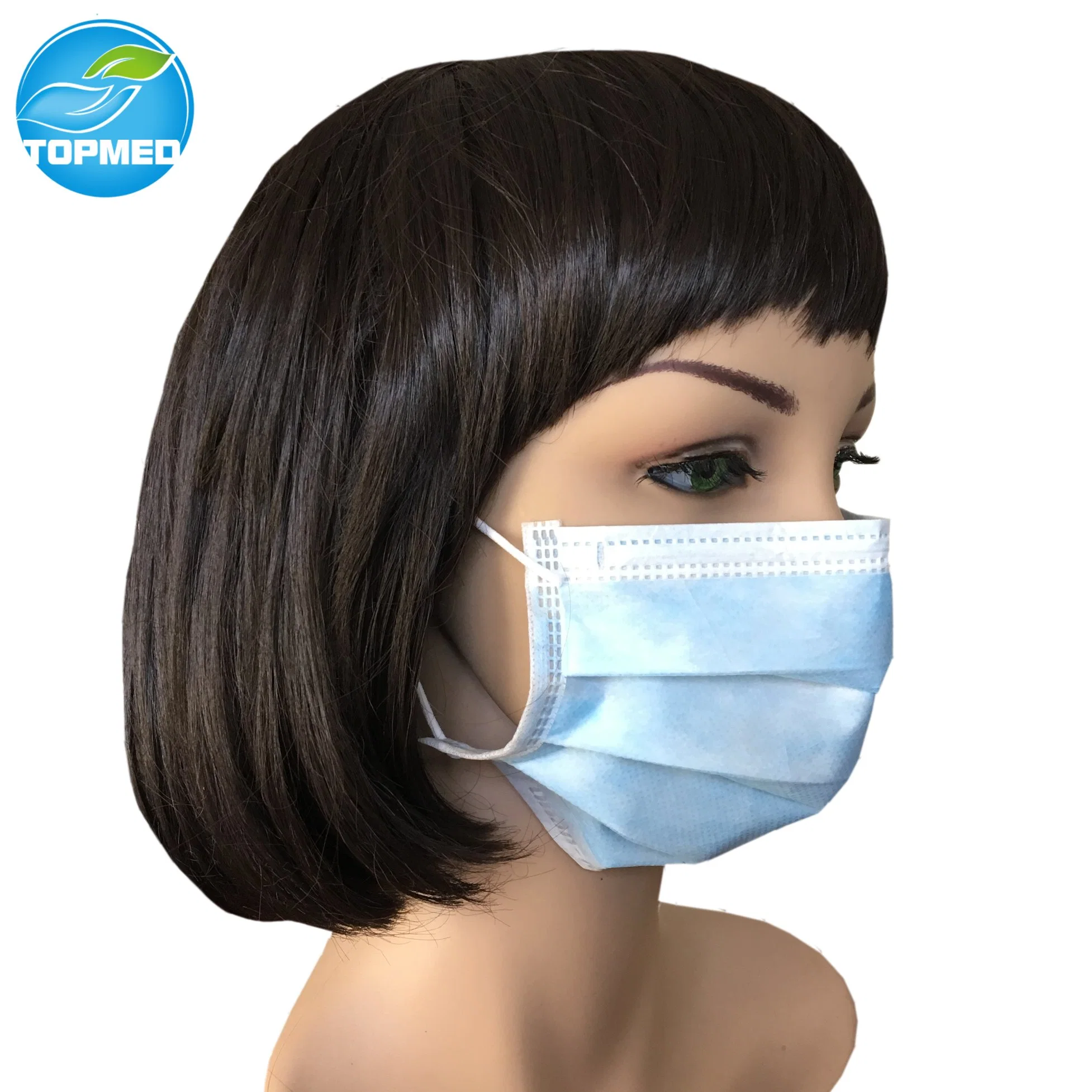 2016 de carbón activo Non-Woven Ear-Loop desechables Mascarilla