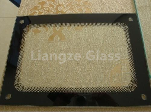 Digital Printing Switch Tempered Glass Electrical Equipment with Screen Printing