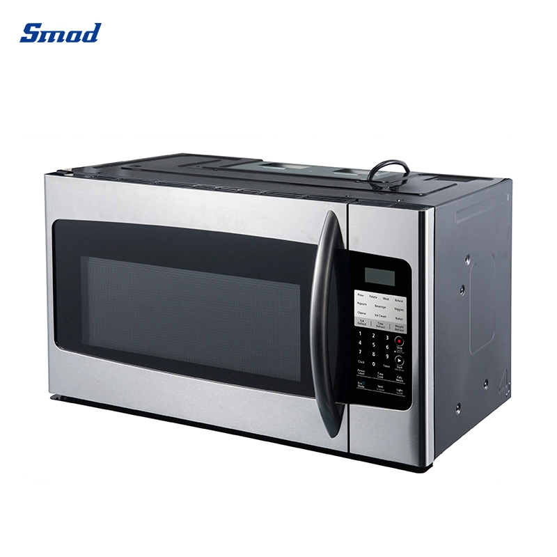 1.6/1.7/1.8cu. FT Stainless Steel OTR Microwave Oven with Extractor Hood