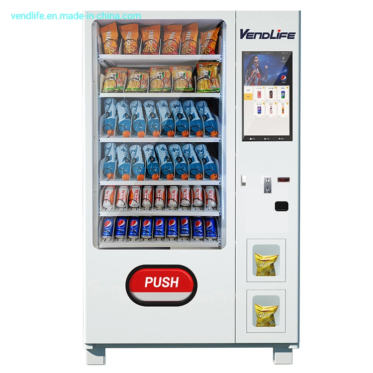 Outdoor Park Self Vending Machine Business for Foods and Drinks Nail Art Vendlife Vending Machine