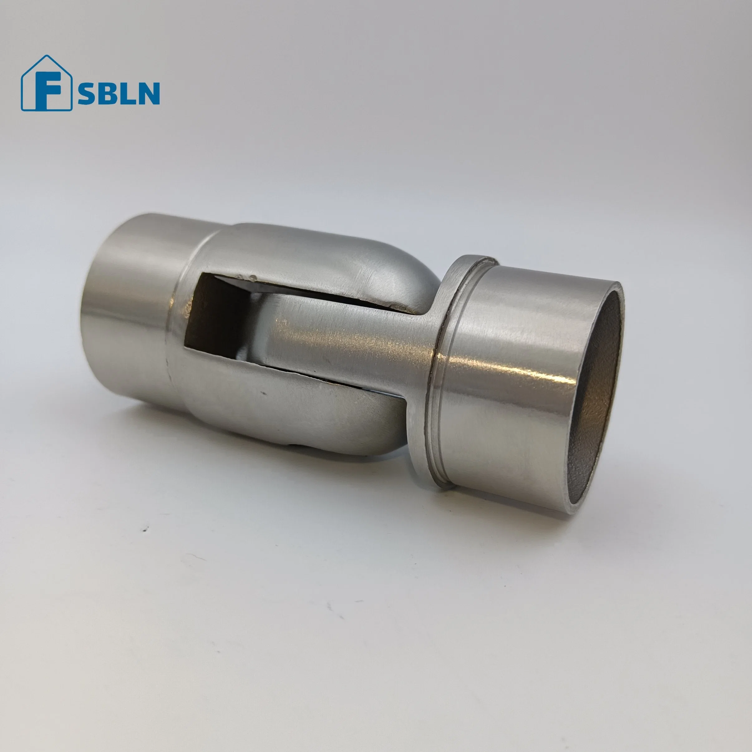 Balcony Handrail Accessories SS304 Railing Stainless Steel Adjustable Handrail Tube