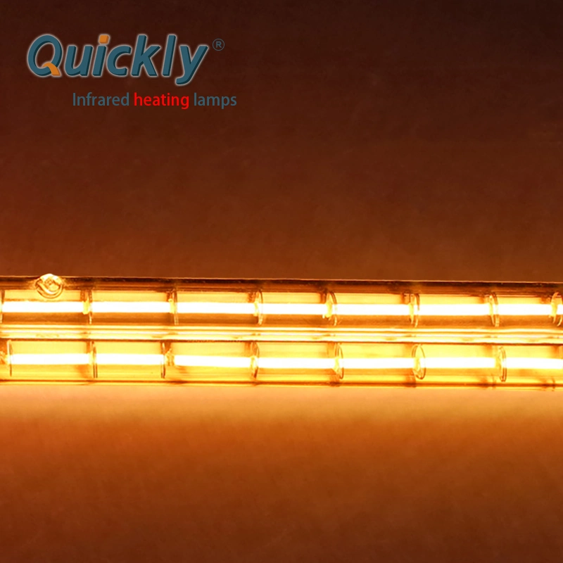 Инфракрасная лампа нагревателя с коротковолновым кварцевым излучателем для Pecvd Оборудования