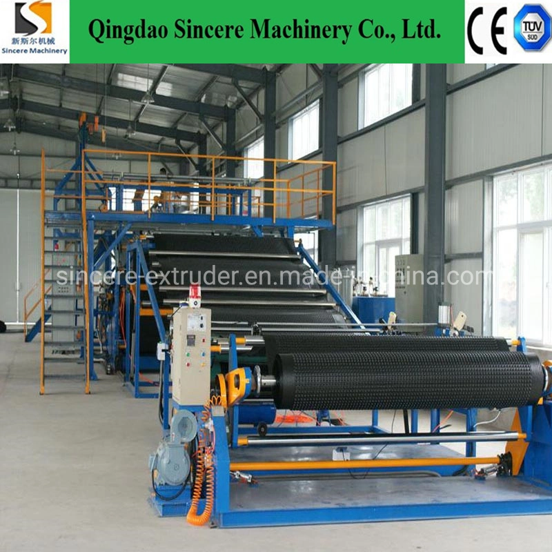 HDPE Drainage Board Extrusion Manufacturing Equipment Width 2m 4m