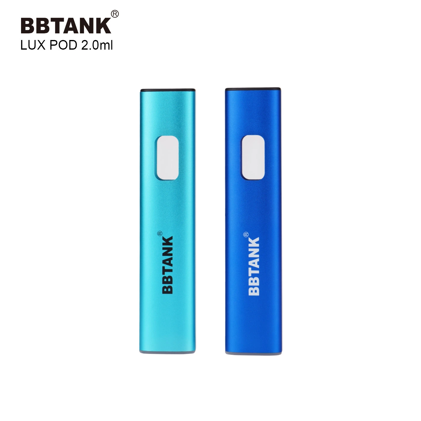 2ml Hhc Disposable/Chargeable Pod for D8 Oil Bbtank Recharge Metal Free Visible Oil Tank Vape Pen