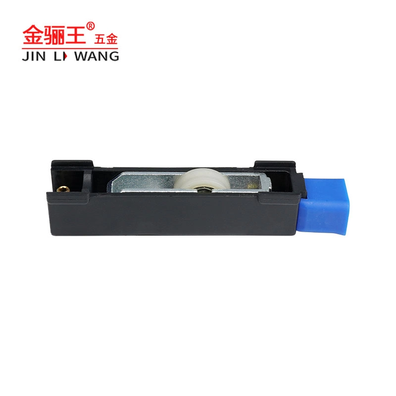 Heavy Duty V Groove Nylon Pulley Aluminium Sliding Plastic Door Wheel Single Window Roller with Ball Bearings