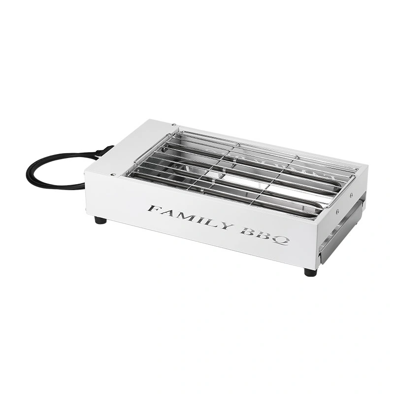 Family BBQ with Top Griddle of Distributor Wholesale/Supplier Price Commercial Electric BBQ Grill Machine for Home Cook Environmental Electric Barbecue Grill