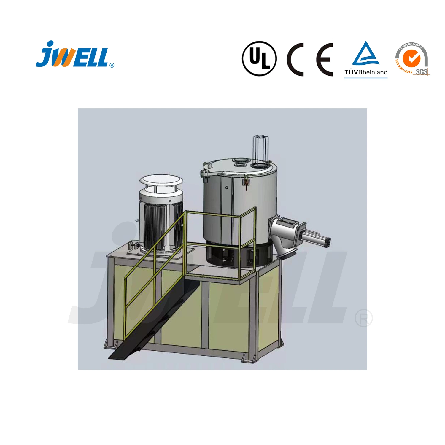 Jwell Machine Mixer Technical Specification with High Speed China Supplier