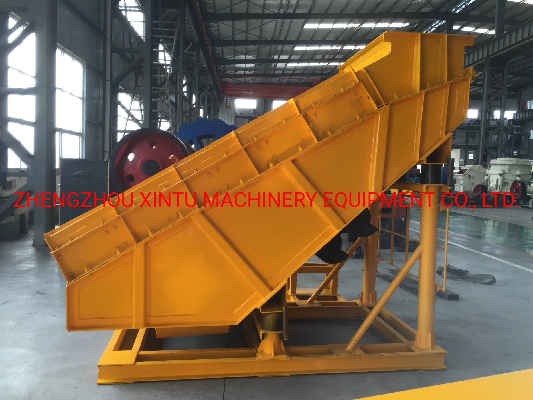 Multi Deck Circular Inclined Vibrating Screen with Crusher Screen Mesh