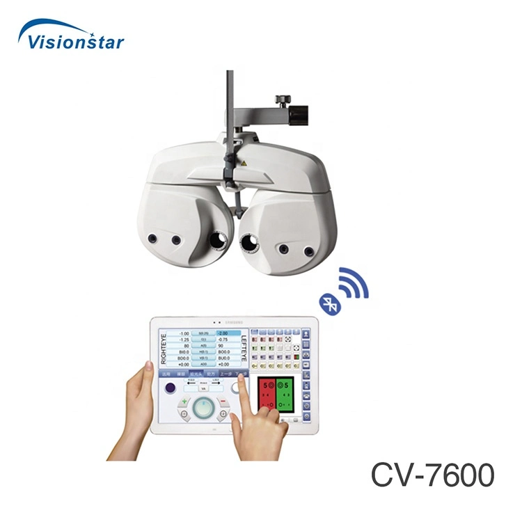 CV-7200 China Auto Phoropter Digital más vendido con gran pantalla LCD táctil de LCD Phoropter