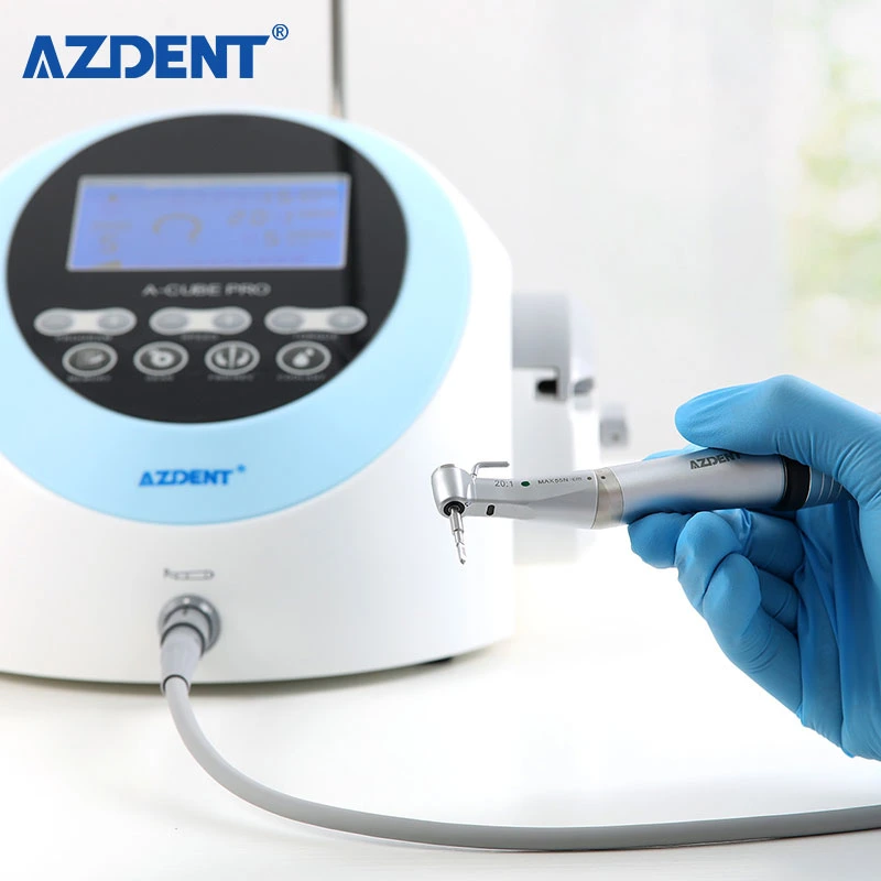 Azdent LED pantalla Dental implante máquina de motor sin escobillas con 10 Configuración de programas