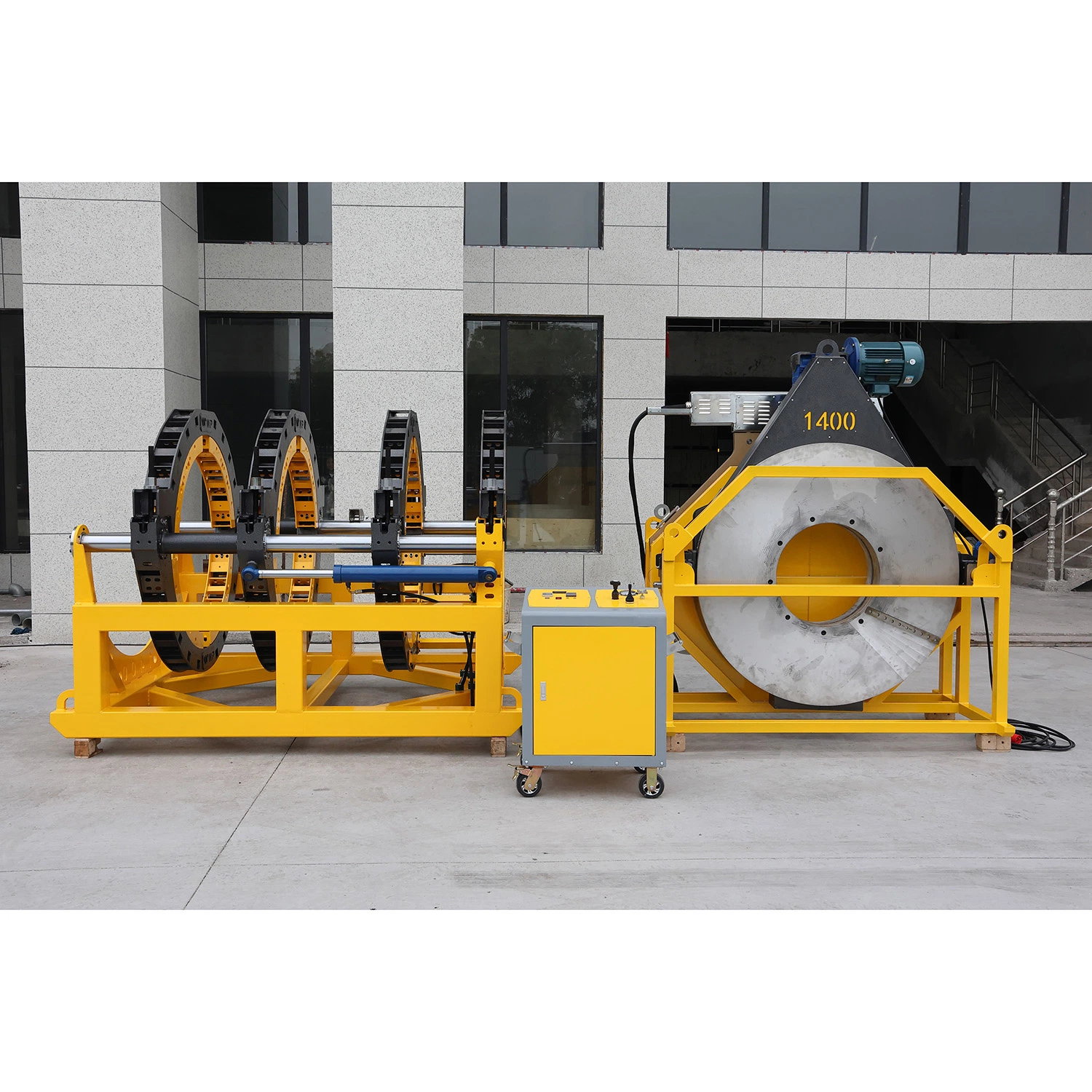 1000 1200 1400 Big HDPE Pipe Welding Machine Butt Welding Machine for Construction Engineering