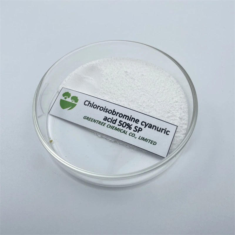 CAS No. 89325-49-5 Fungicide Chloroisobromine Cyanuric Acid 50% Sp