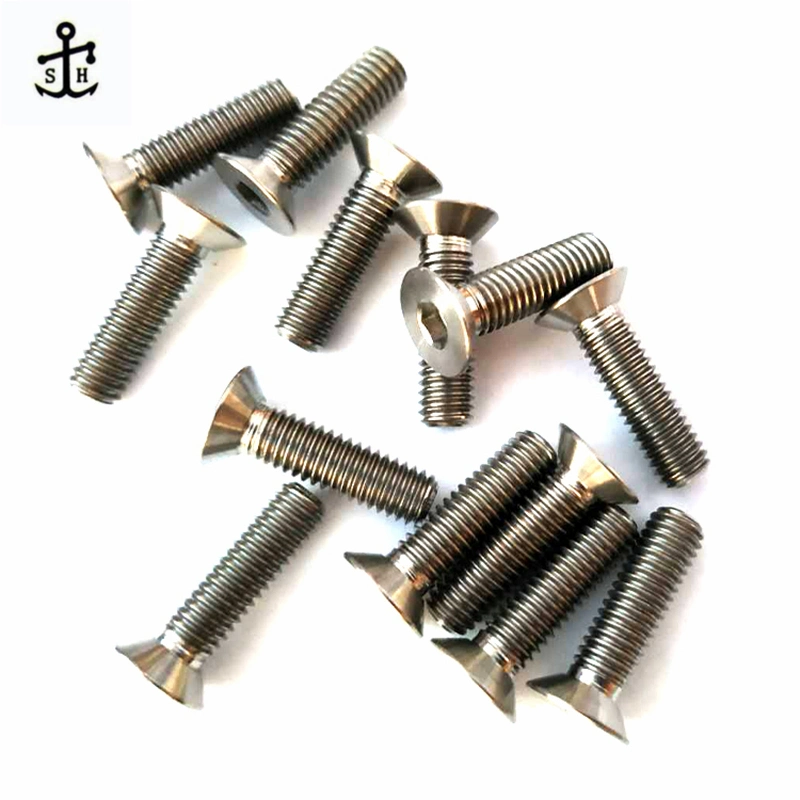 Bicycle Titanium Alloy Bowl Cover Six-Lob Machine Screws Motorcycle