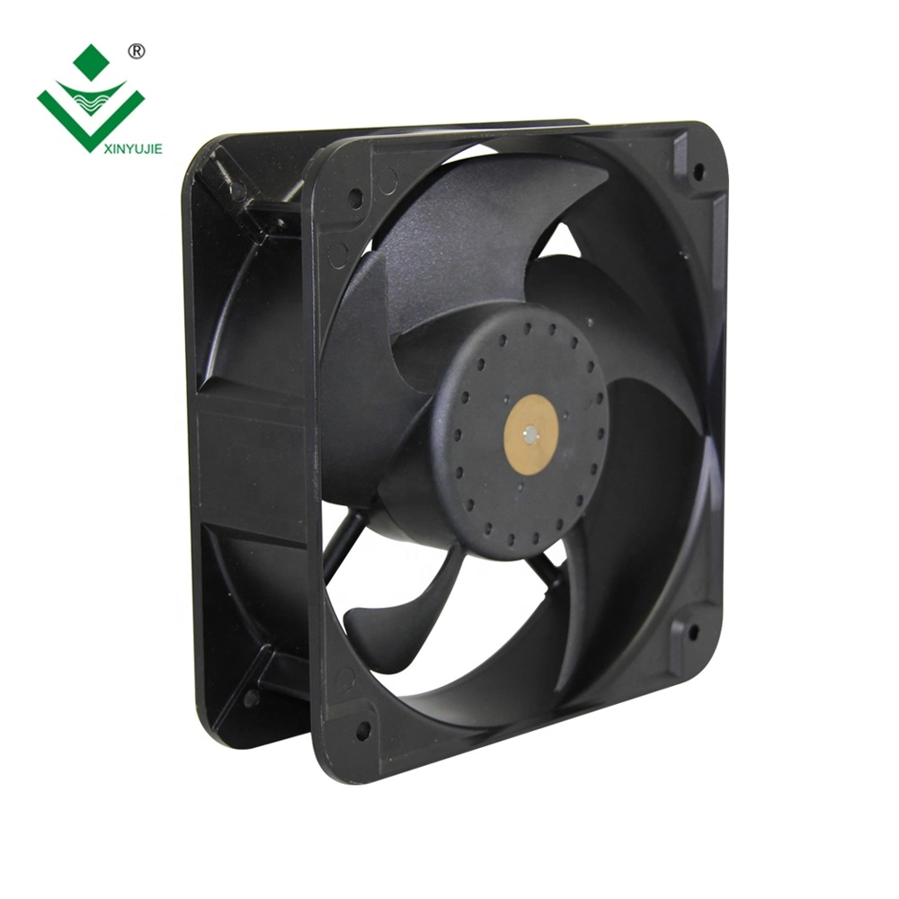 20060 High CFM 110/220/380V impermeable IP55 AC Ventilador de refrigeración pequeño Ventilador axial industrial 2700rpm de 200 x 200 x 60 mm