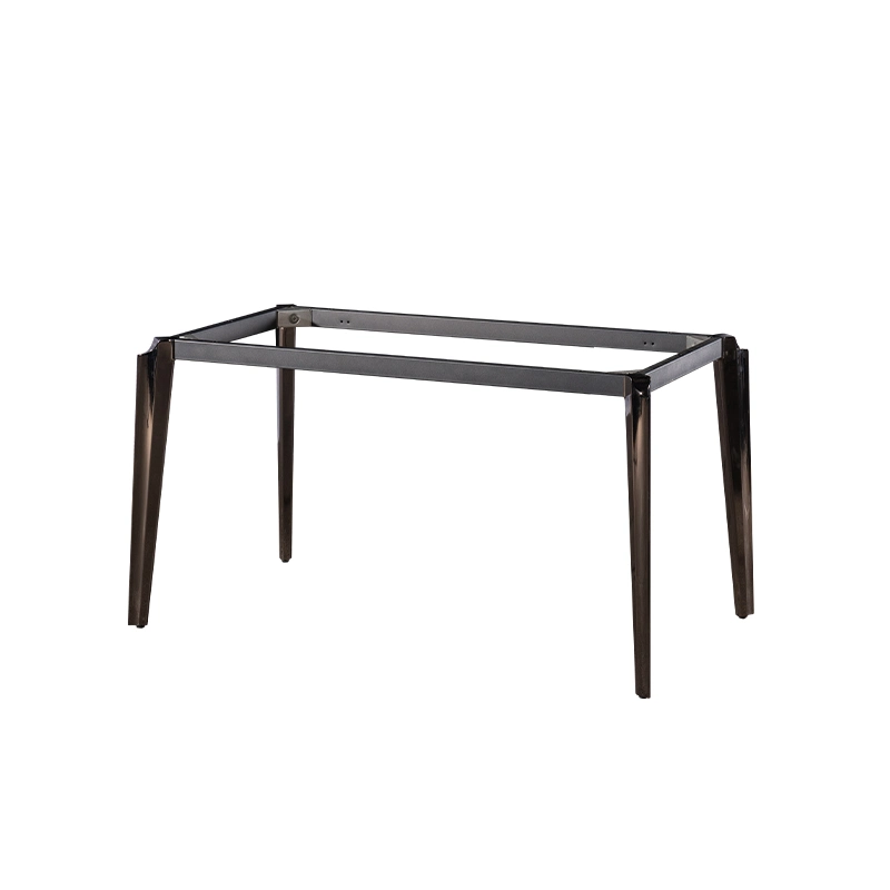 New Modern Style Home Dining Set Wholesale/Supplier Table Leg Metal Restaurant Table