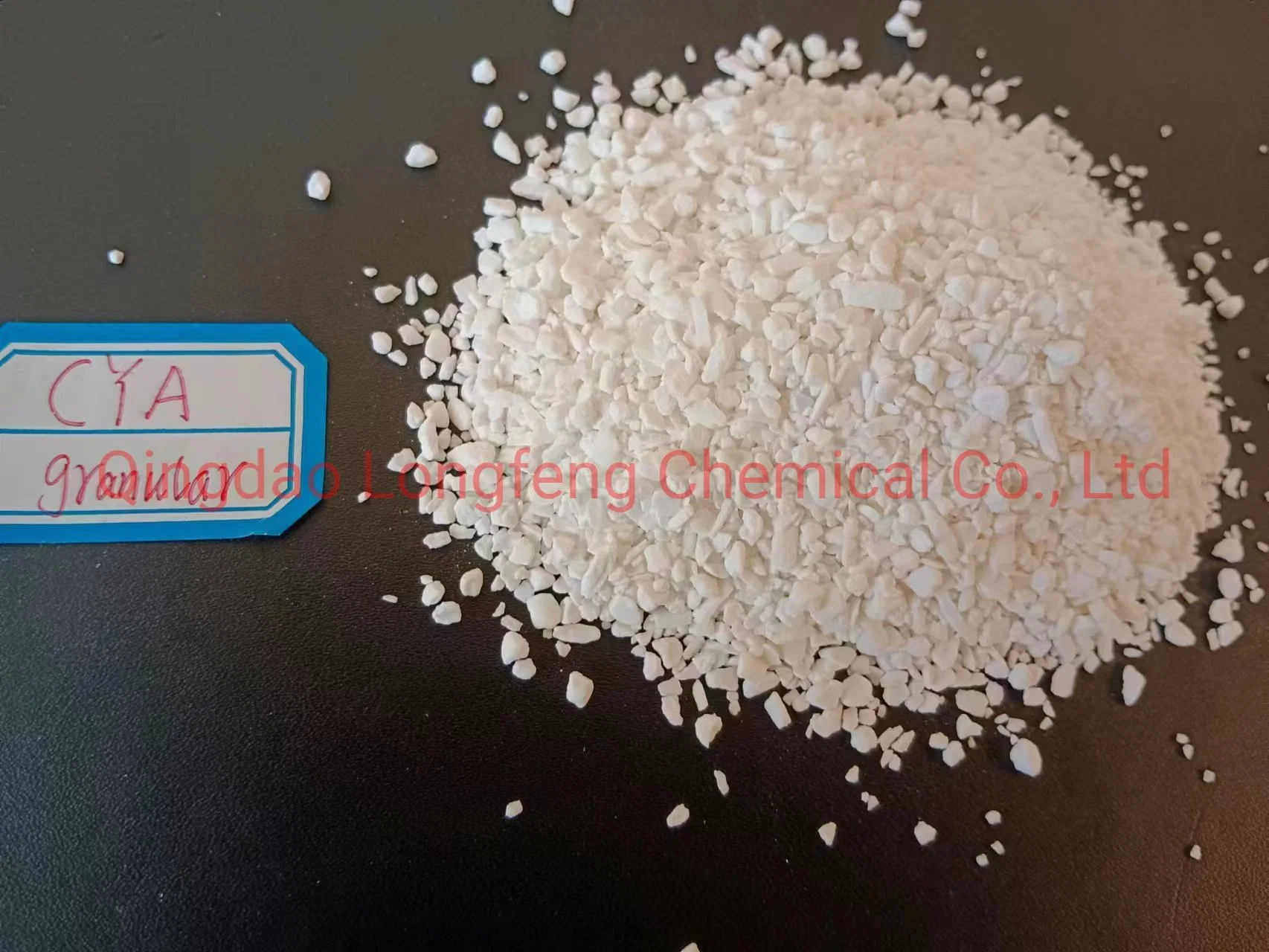 Swimming Pool Water Treatment Chemicals CAS No. 108-80-5 White Powder Granular 98.5% Min Cyanuric Acid