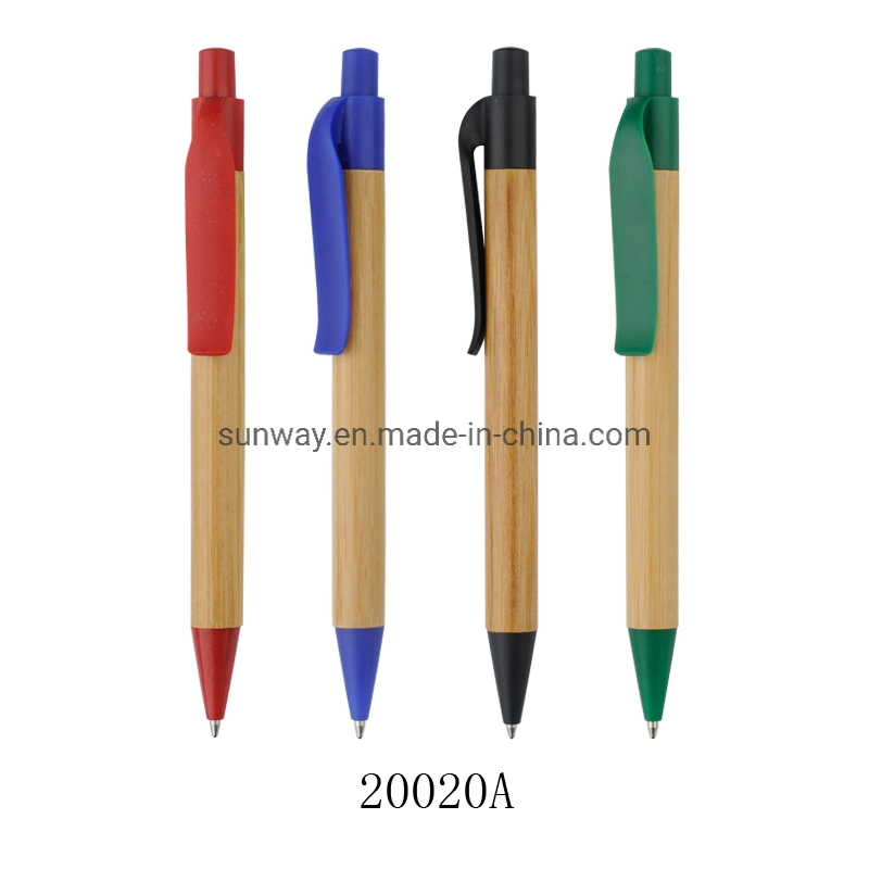 Wholesale/Supplier Customized Eco Friendly Engraved Wooden Bamboo Ball Point Pen