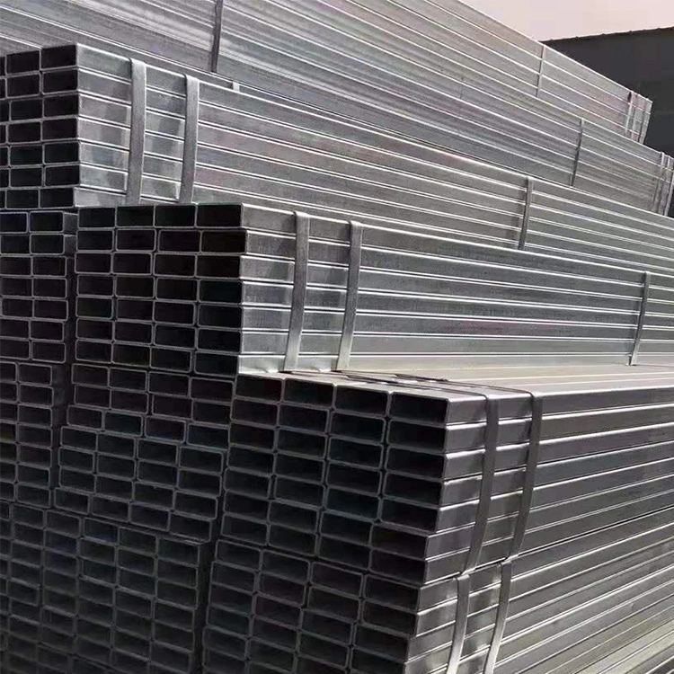 Cruce el recubrimiento de zinc caliente 40*40mm en el programa de laminación en frío10255 40 tubo redondo de acero galvanizado Gi/tubo de acero galvanizado de tubos de acero soldado Plaza perfecta para andamios