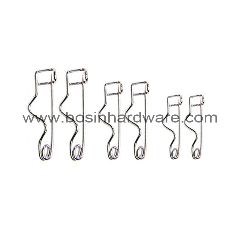 3/4 Inch Matt Nickel Metal Safety Pin