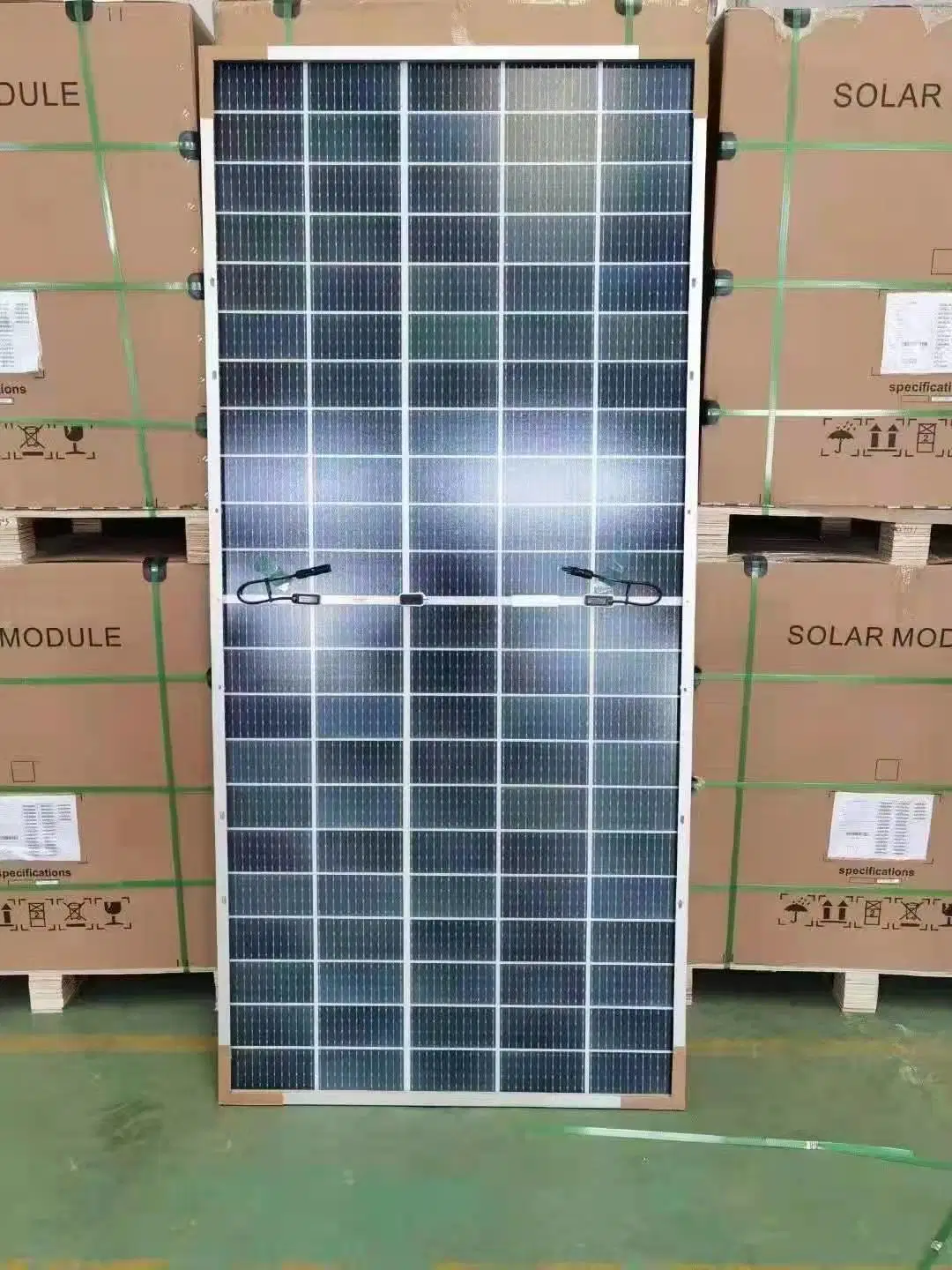 Jinko Longi Trina Bifacial Vietnam Solar Panels Half Cut 700W 450W 480W 500W 550W Double Glass Transparent Solar Panel Glass