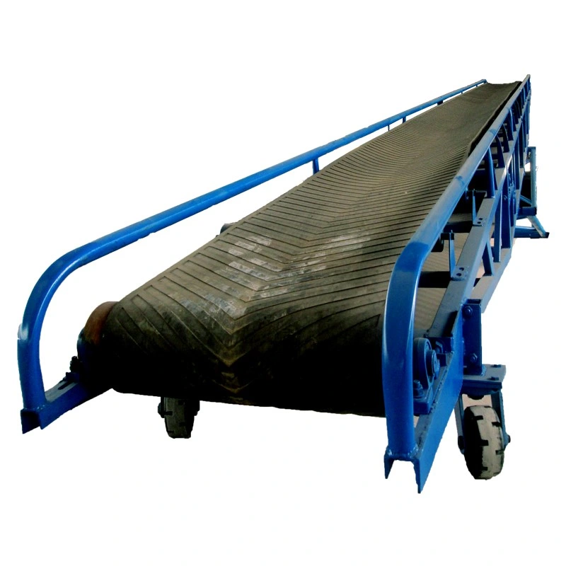 Horizontal Gravel Coal Rocks Mobile Roller Belt Conveyor