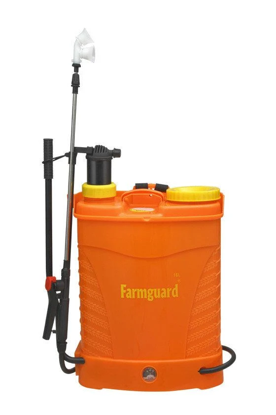 18L 2-in-1 Farming and Gardening Battery and Hand Operated Backpack Sprayer