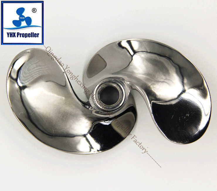 Yhx 2 Blades Stainless Steel Propeller with Factory Supply 6 1/2X4